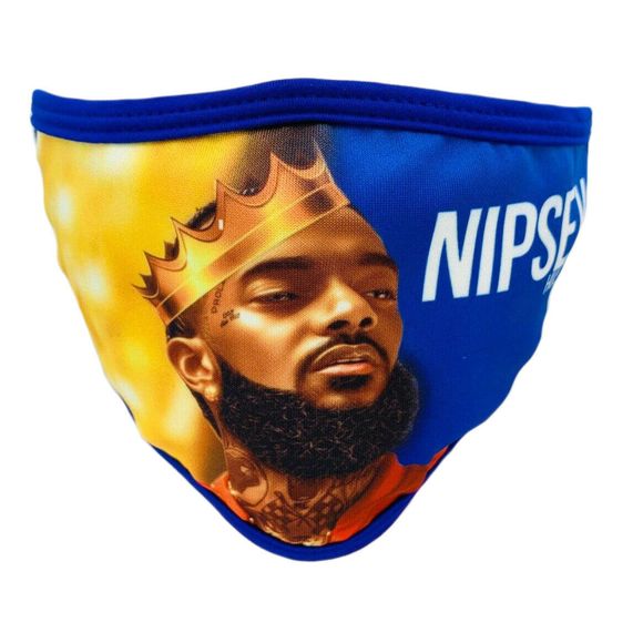 Nipsey Hussle Face Mask Double Sheet Reusable - Picture 5 of 5